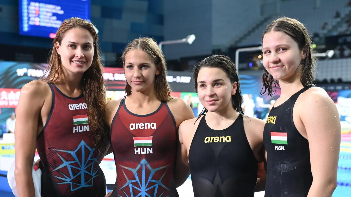 Döntős a 4x200 méteres női gyorsváltó