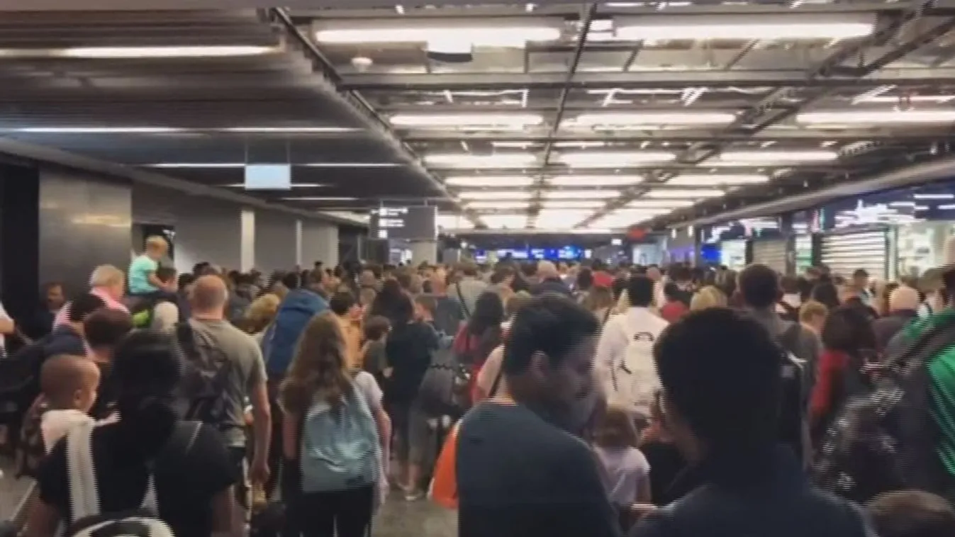 Lezárták a frankfurti repülőtér egy részét