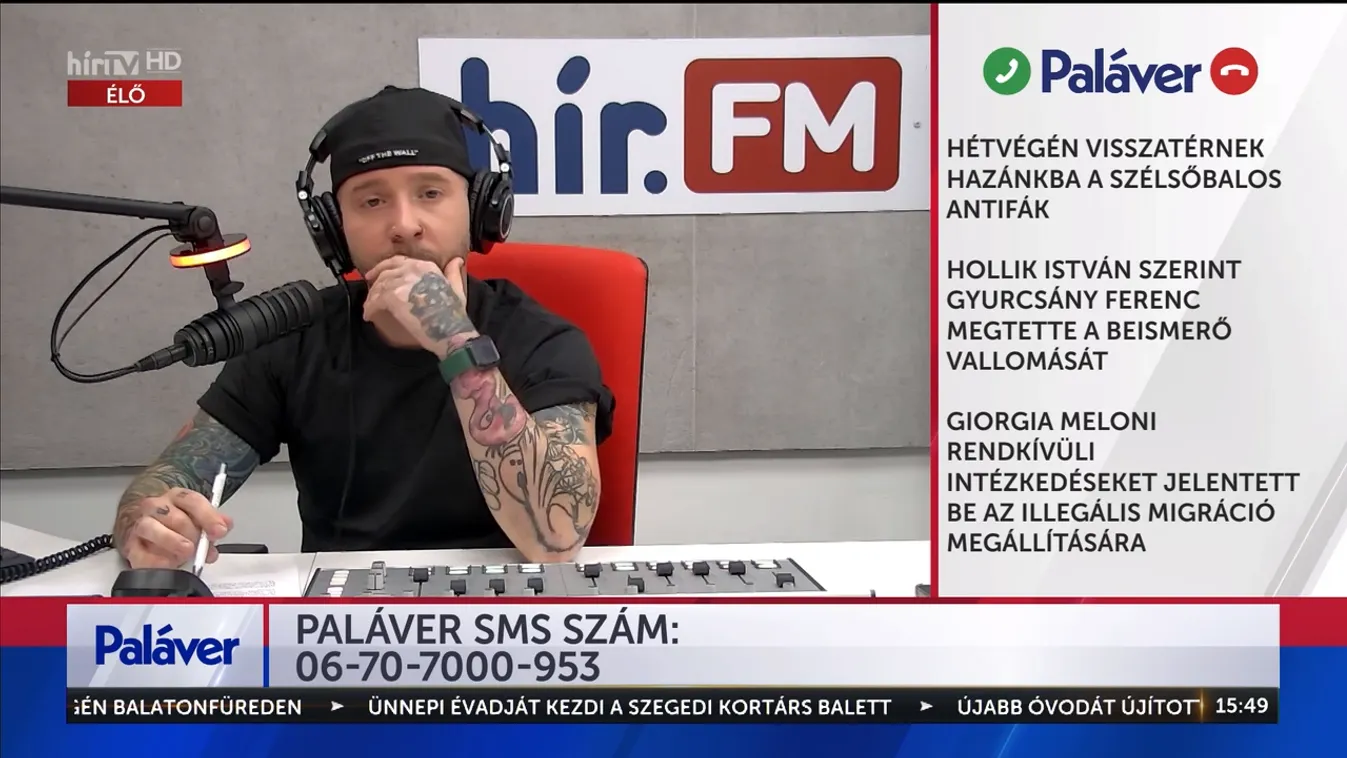 Paláver: Hétvégén visszatérnek hazánkba a szélsőbalos antifák