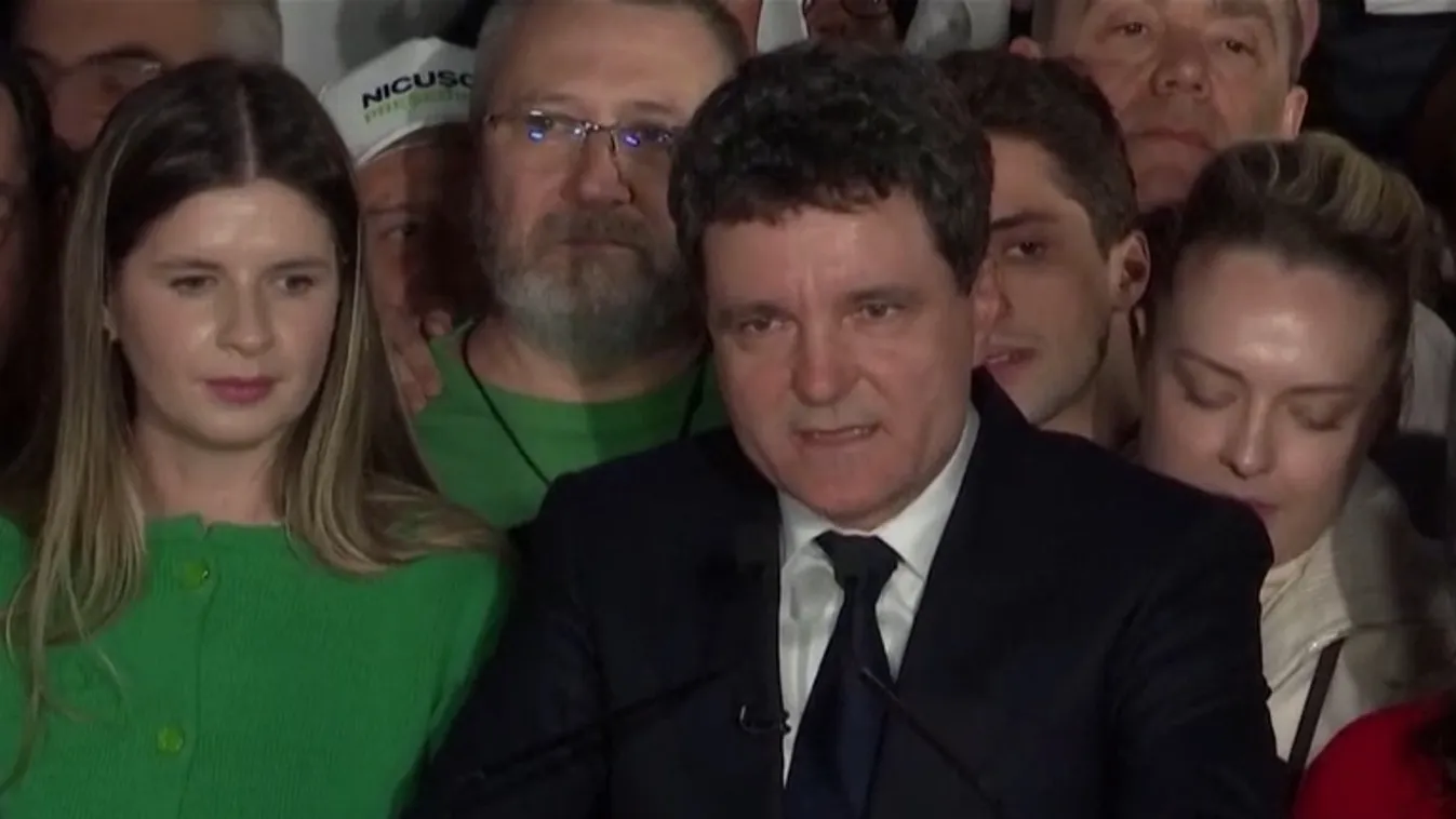 Nicuşor Dan független jelöltet választották Románia elnökévé a következő öt évre  + videó