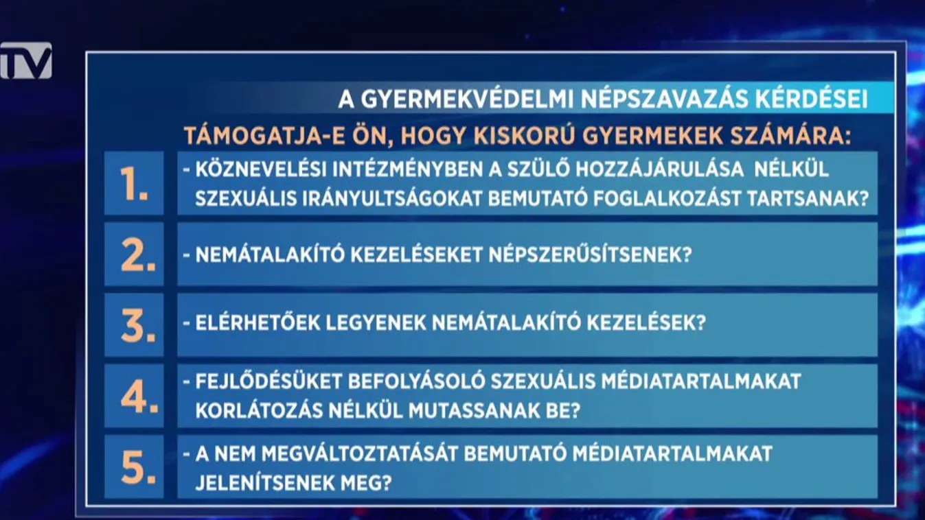Az NVB hitelesítette a kormány népszavazási kérdéseit
