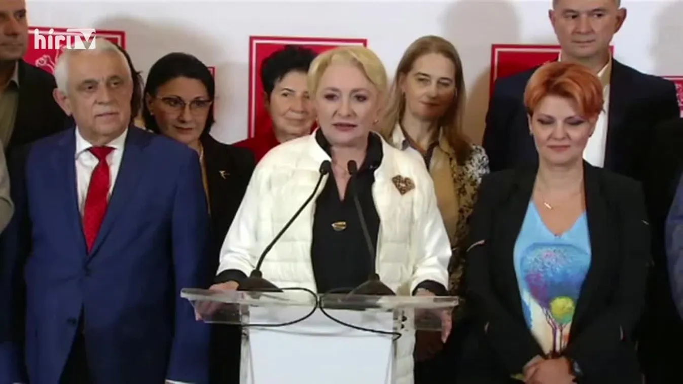 Hírvilág: Viorica Dancila lesz Klaus Iohannis államfő ellenfele a romániai elnökválasztás második fordulójában