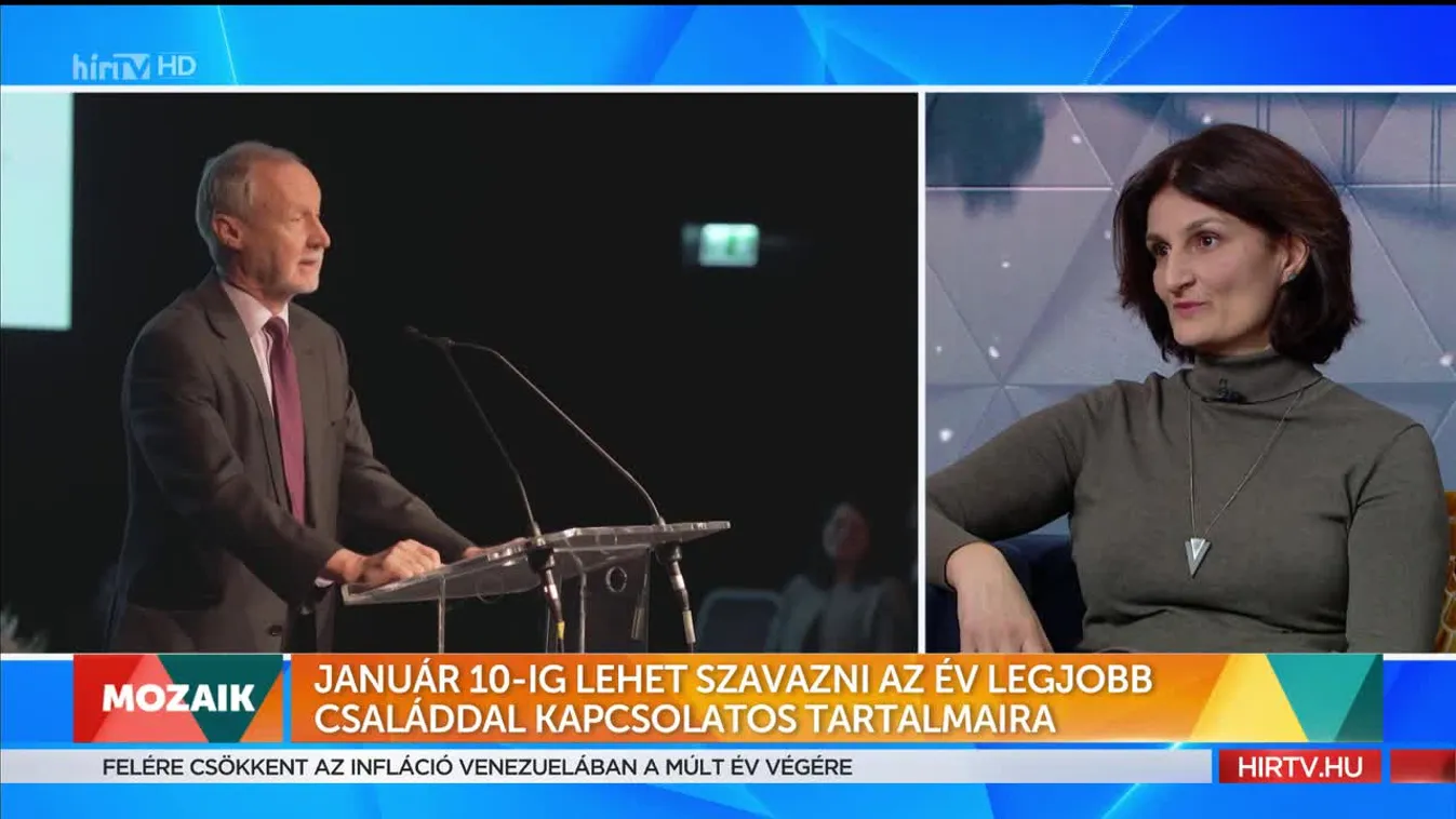 Mozaik - Január 10-ig lehet szavazni az év legjobb családdal kapcsolatos tartalmaira