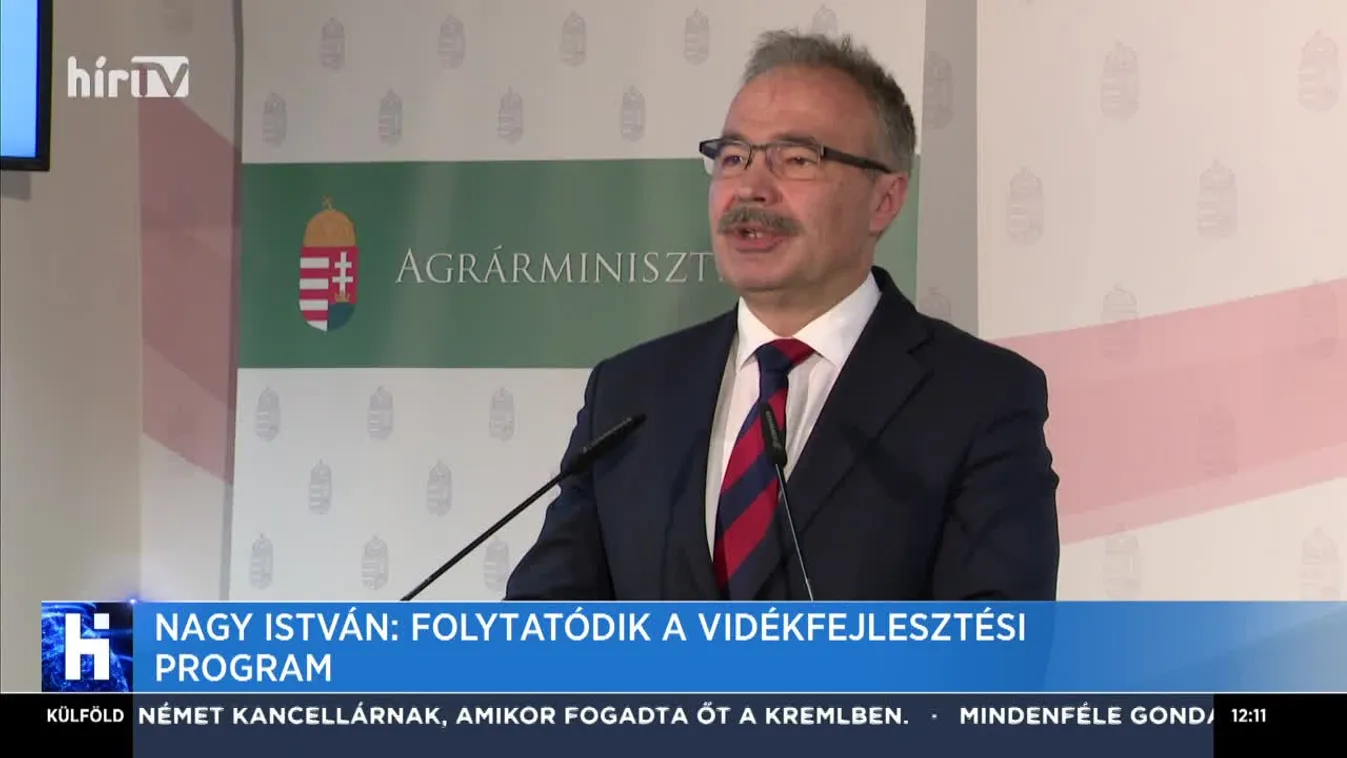 Nagy István: Folytatódik a Vidékfejlesztési Program