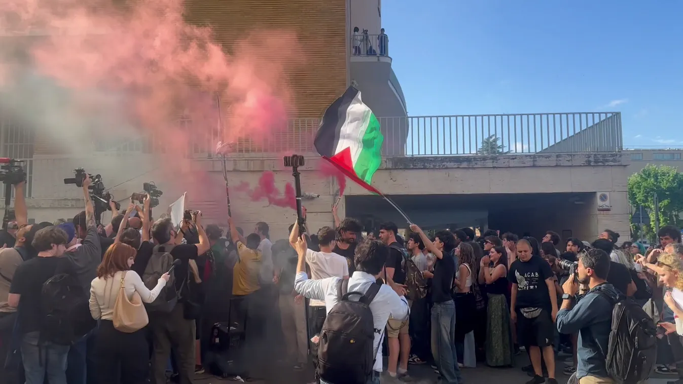 Antiszemita hullám söpör végig Olaszországon – a gimnáziumok és egyetemek is lángra kaptak + videó