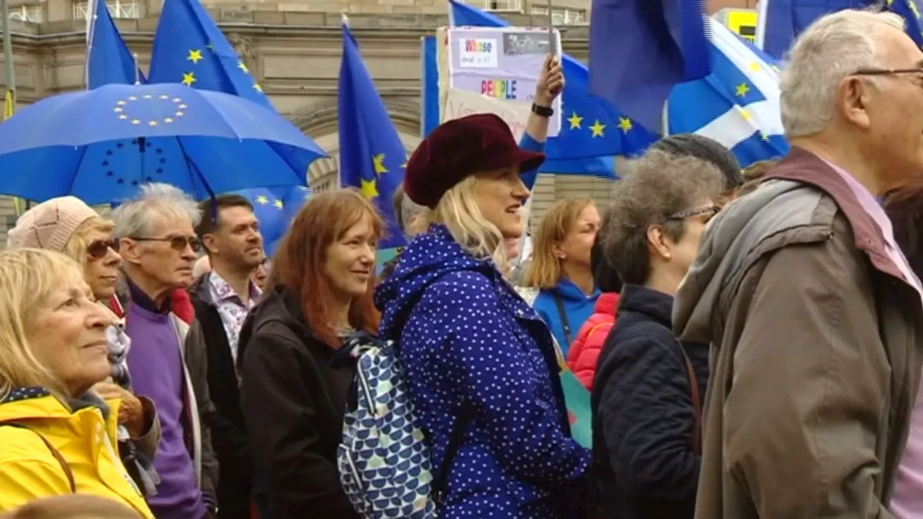 Brexit: újabb népszavazásért tüntettek a skótok
