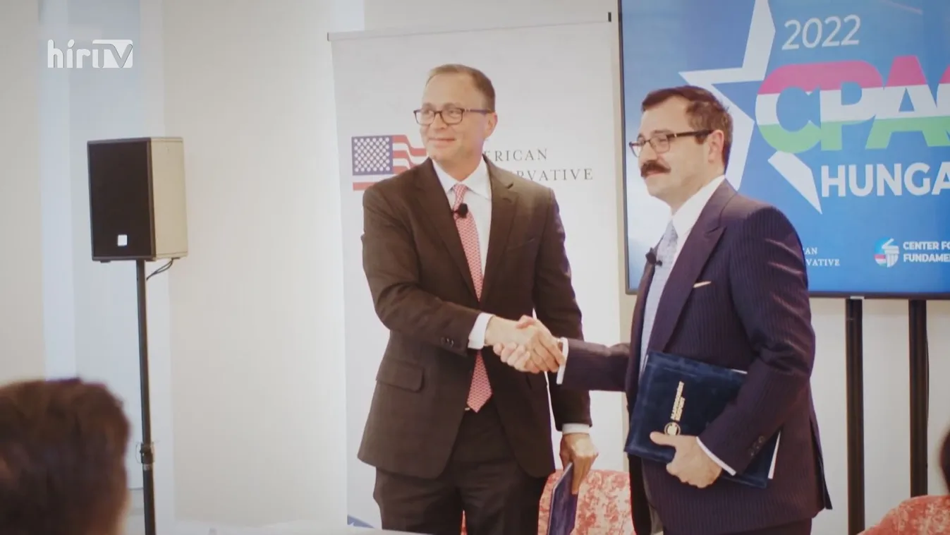 CPAC Hungary -  Sajtótájékoztató a Hír TV-n