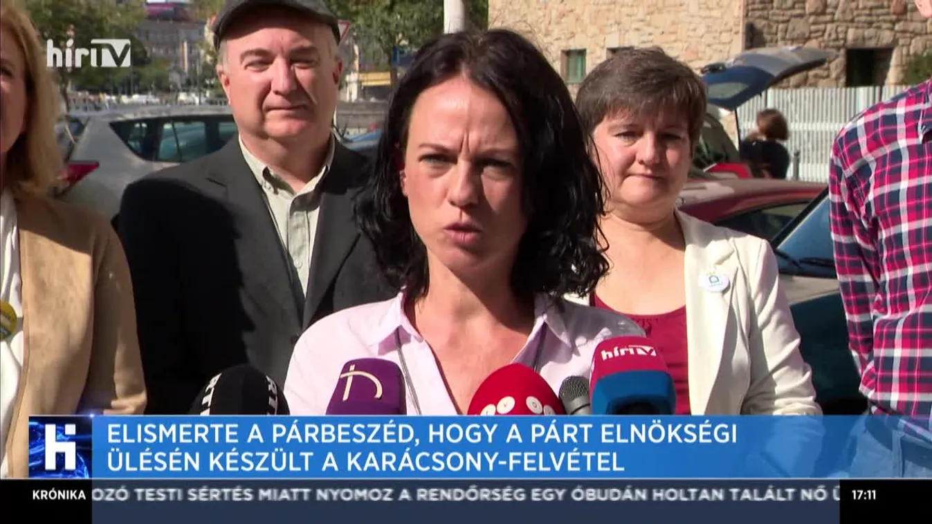 Elismerte a Párbeszéd, hogy a párt elnökségi ülésén készült a Karácsony-felvétel