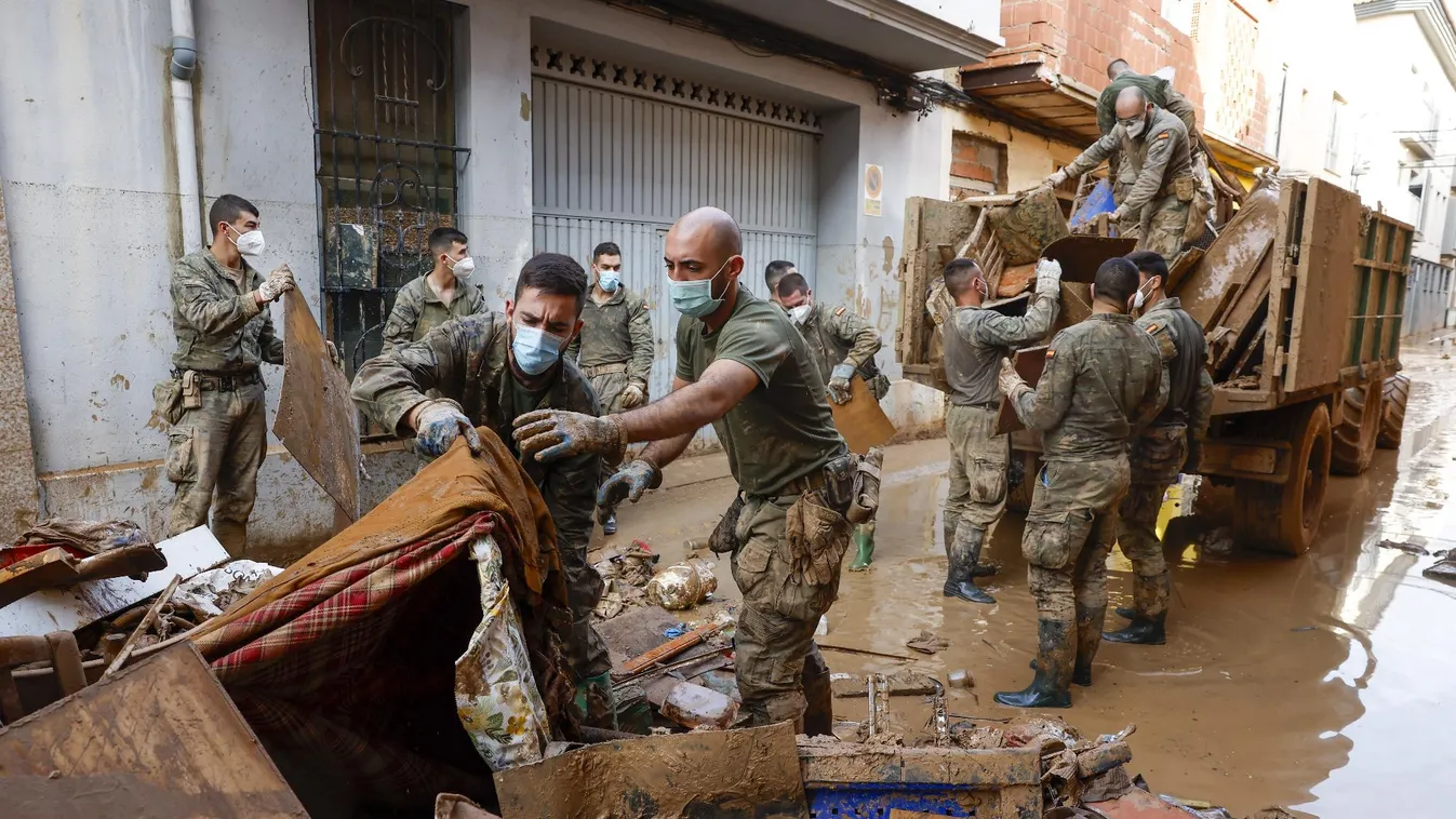 A spanyol kormány 10,6 milliárd értékű segélycsomagot fogadott el a rendkívüli áradások okozta károk enyhítésére