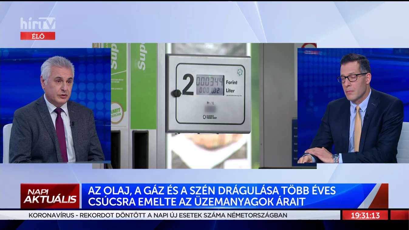Az olaj, a gáz és a szén drágulása több éves csúcsra emelte az üzemanyagok árait