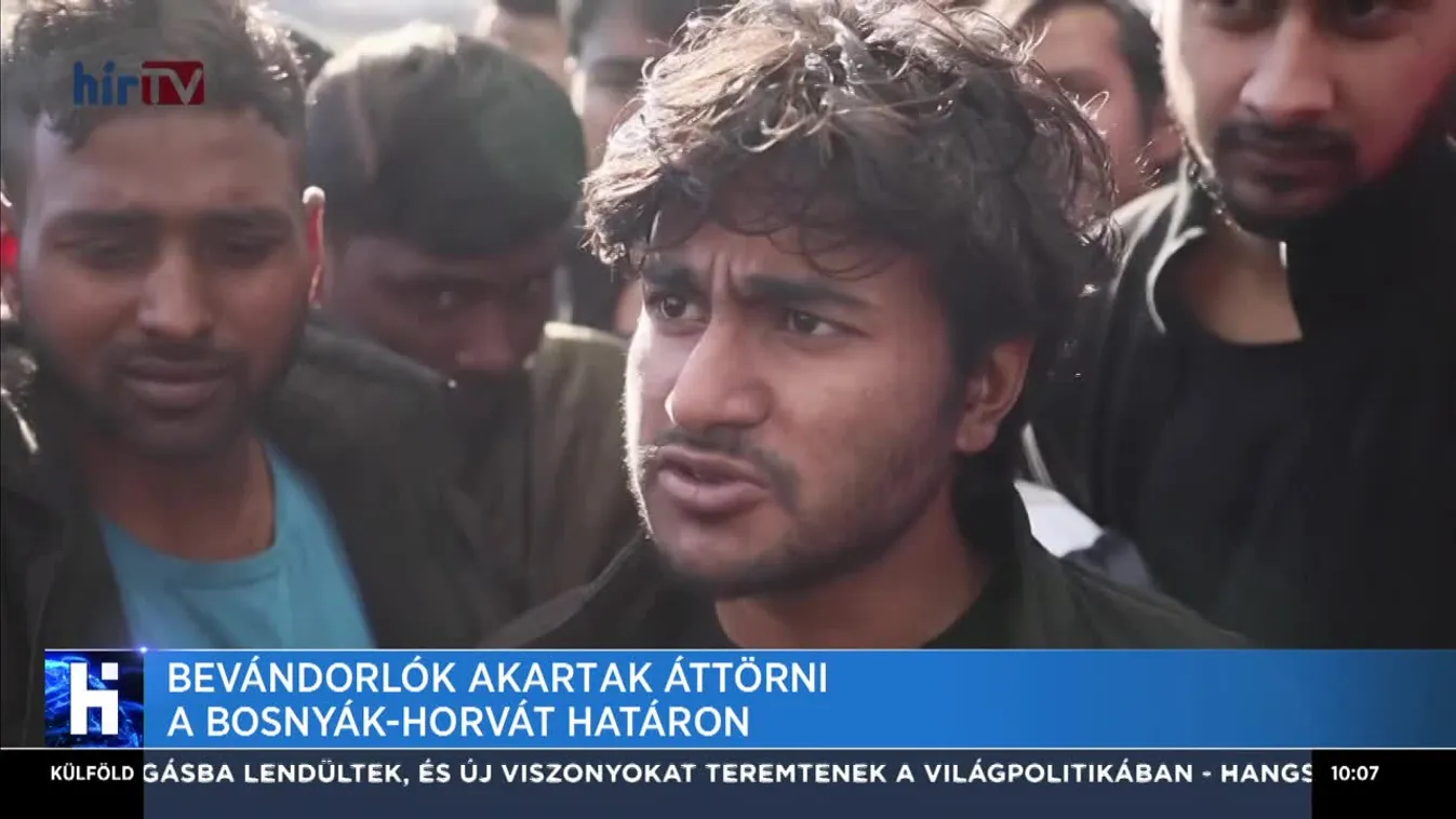 Bevándorlók akartak áttörni a bosnyák-horvát határon