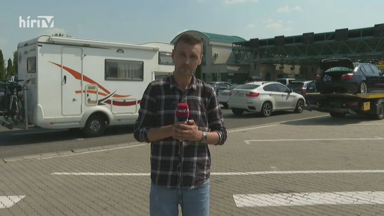 Nagy a forgalom a magyar–szerb határon