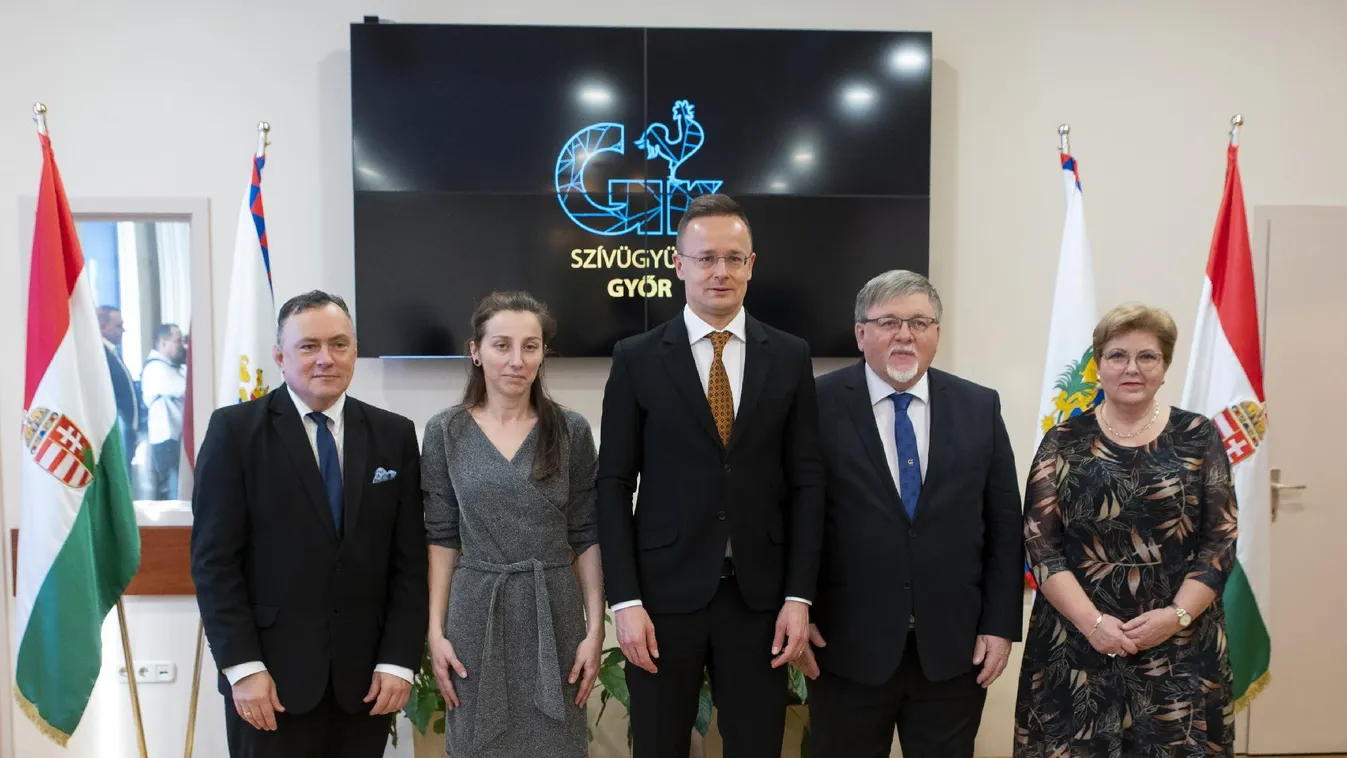 Szijjártó Péter: a kormány készen áll a sikeres együttműködés folytatására Győrrel + videó