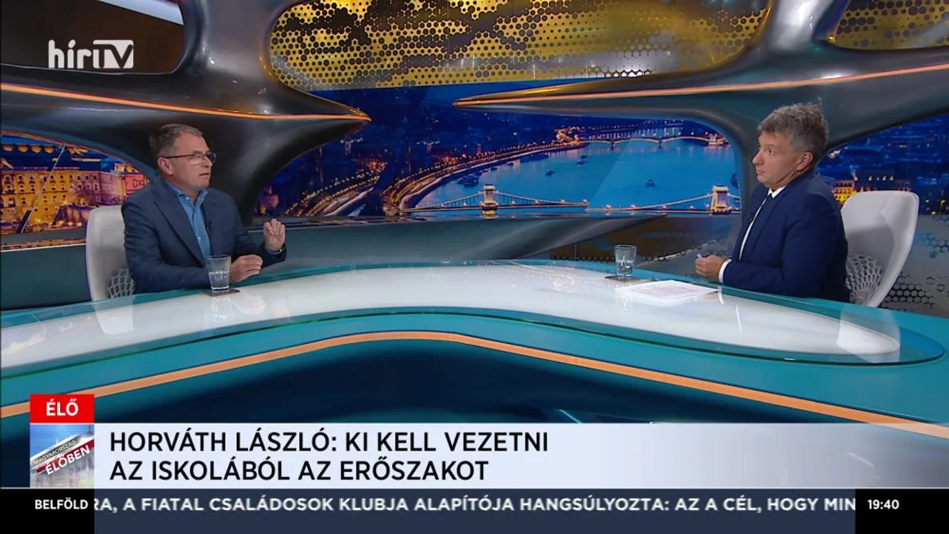 Horváth László: Az iskolai erőszakkal szemben fellépni olyan önvédelem, amellyel az iskoláinkat védjük