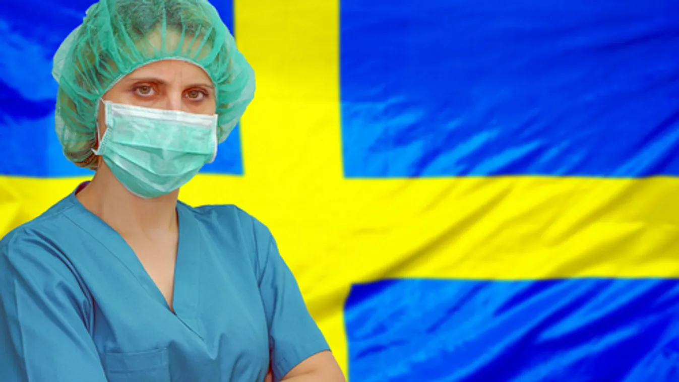 Kevesen hordanak arcmaszkot Svédországban