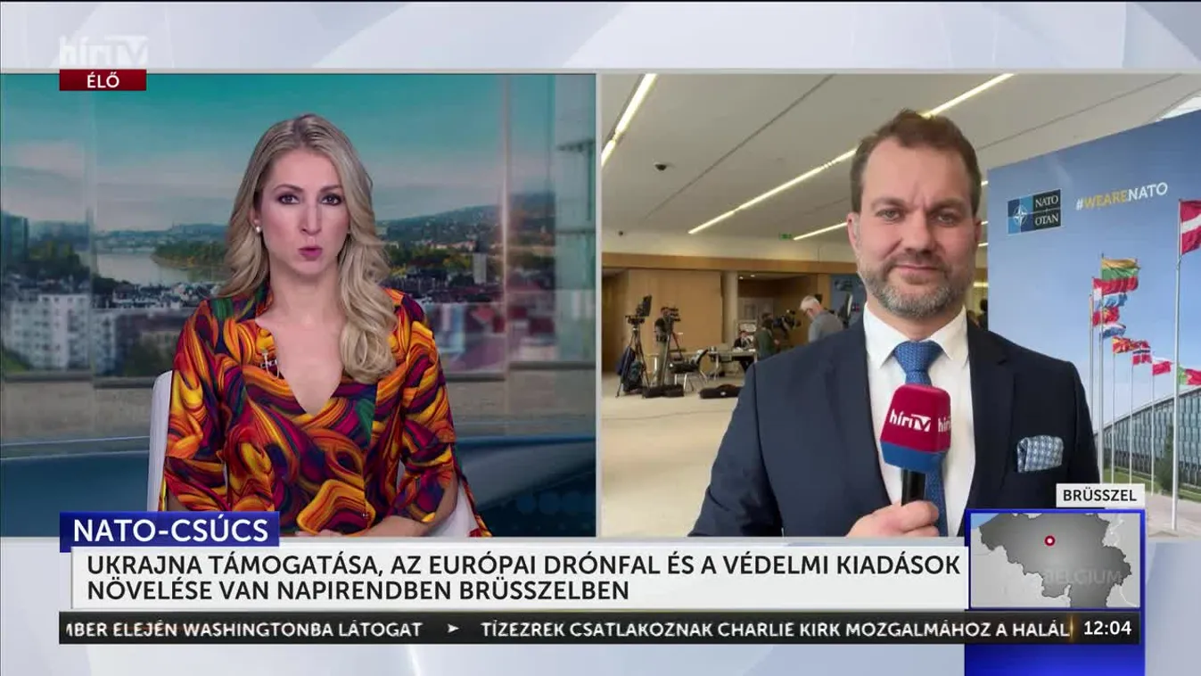 UKRAJNA TÁMOGATÁSA, AZ EURÓPAI DRÓNFAL ÉS A VÉDELMI KIADÁSOK NÖVELÉSE VAN NAPIRENDBEN BRÜSSZELBEN