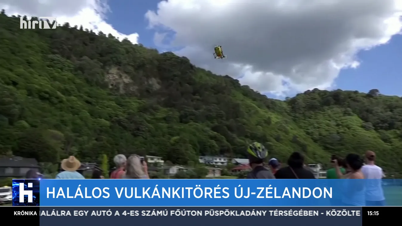 Halálos vulkánkitörés Új-Zélandon