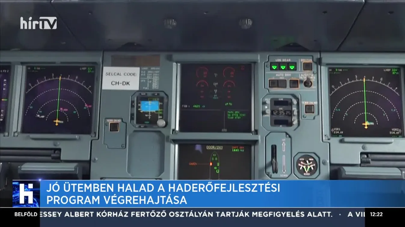 Jó ütemben halad a haderőfejlesztési program végrehajtása