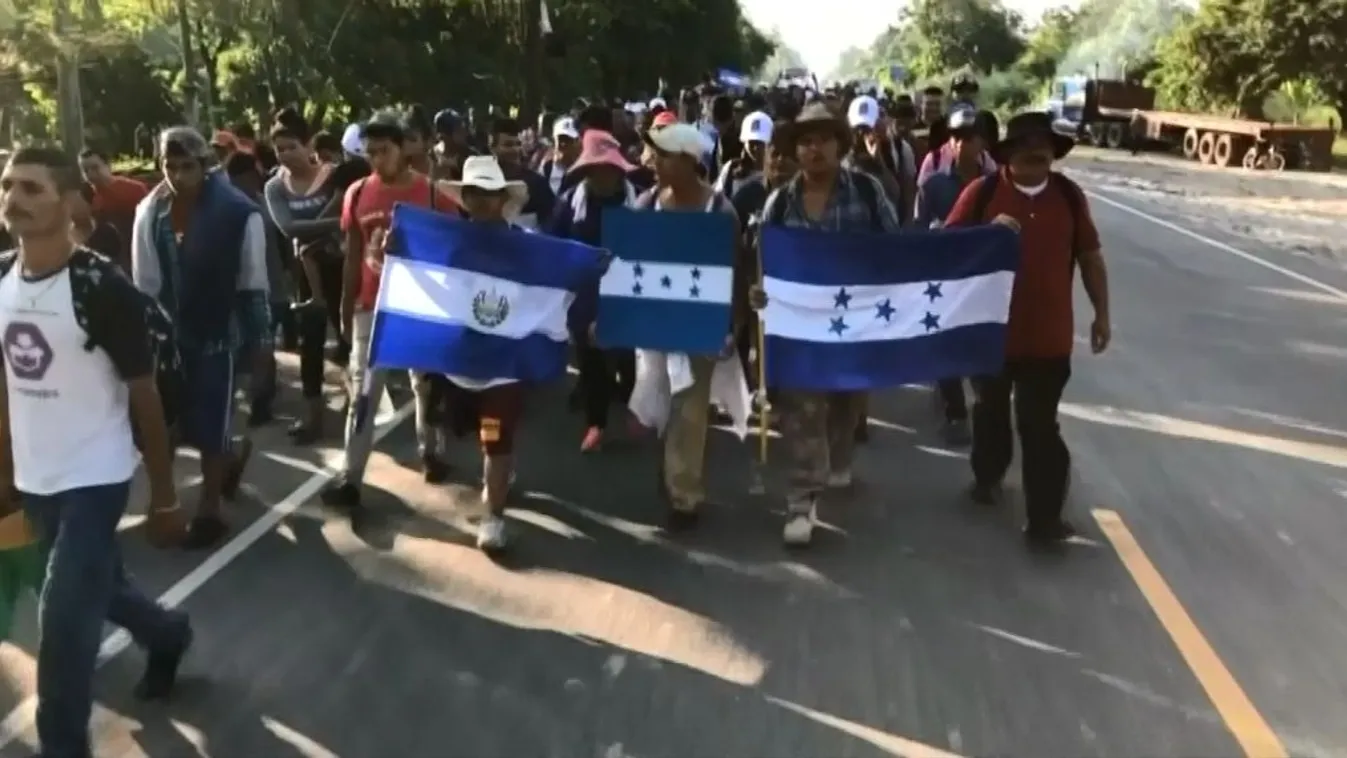 Trump határlezárást helyezett kilátásba a menekültkaraván miatt