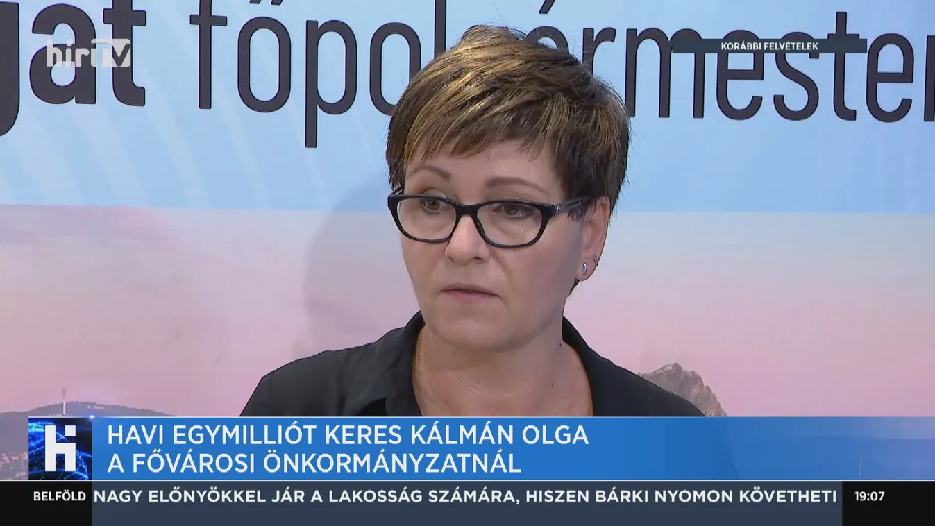 Havi egymilliót keres Kálmán Olga a Fővárosi Önkormányzatnál