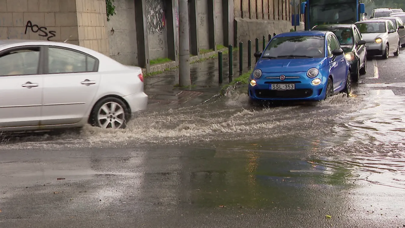 Hatalmas esőzések országszerte