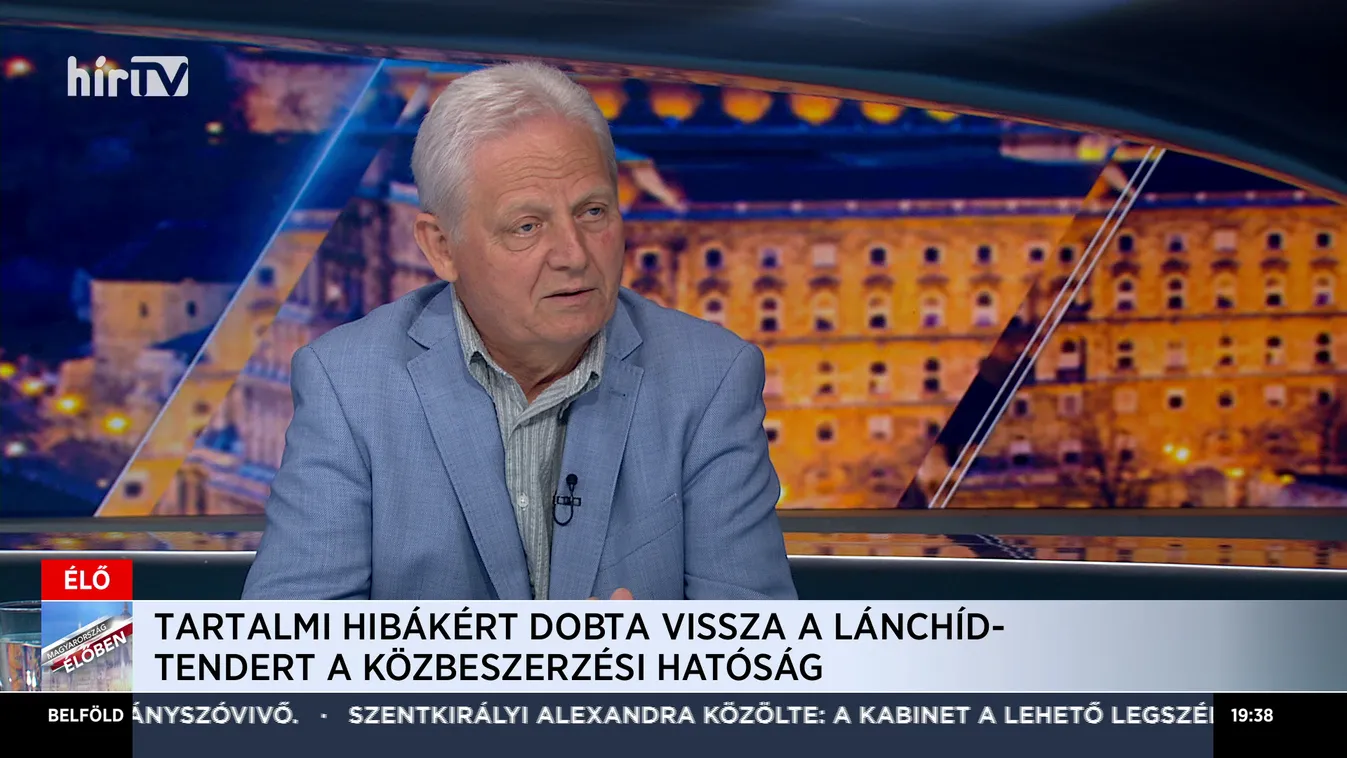Tarlós István: Mindenkinek meg kellene értenie, mi folyik a Lánchíd körül