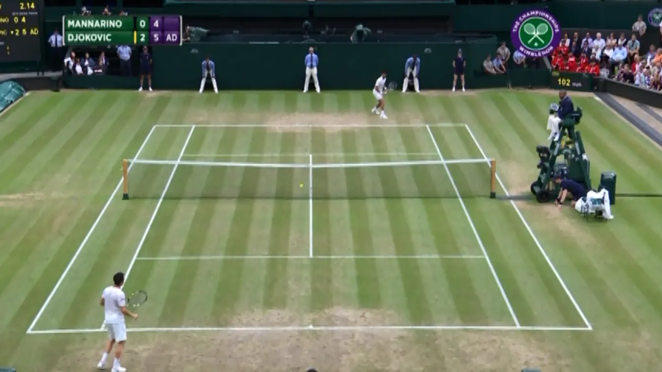 Wimbledon: kialakult az elődöntő a nőknél, Djokovic továbbment