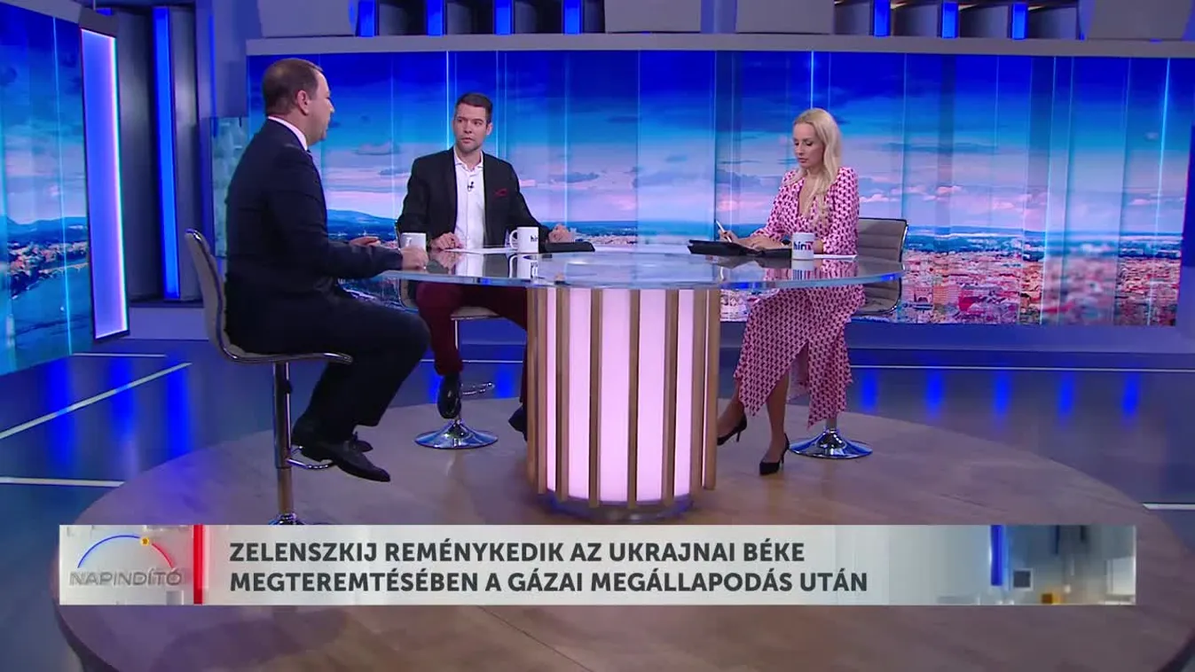 Zelenszkij reménykedik az ukrajnai béke megteremtésében a gázai megállapodás után