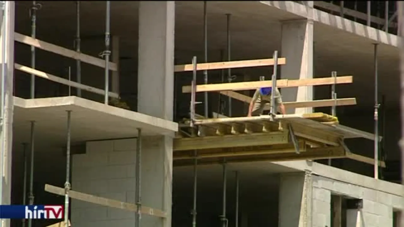 Jelentős bővülés az építőiparban