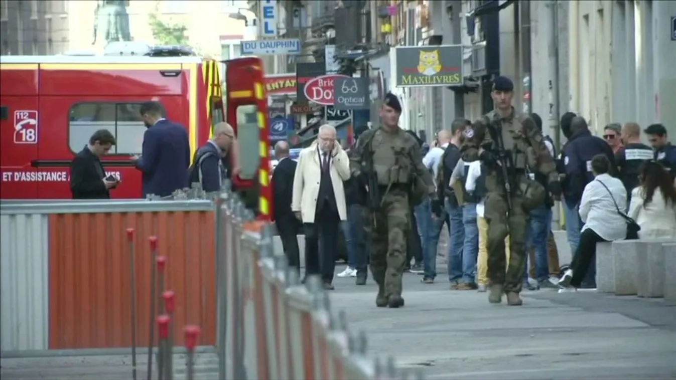 Csomagba rejtett bomba robbant Lyonban