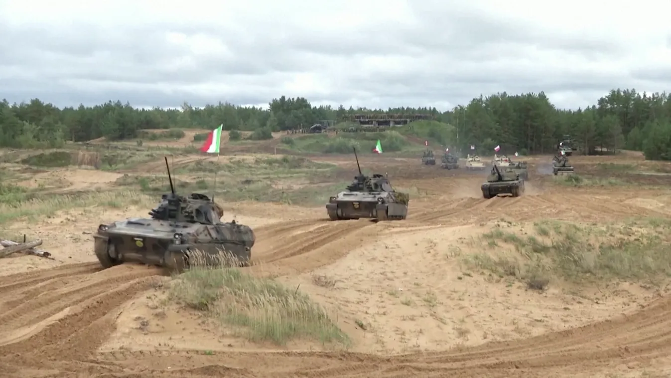 Évtizedek óta nem látott hadgyakorlattal készül a NATO Oroszország ellen