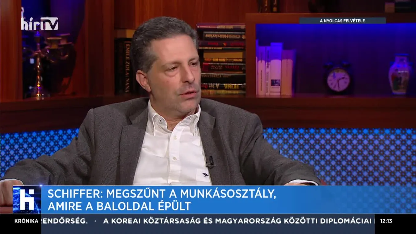 Schiffer: Megszűnt a munkásosztály, amire a baloldal épült