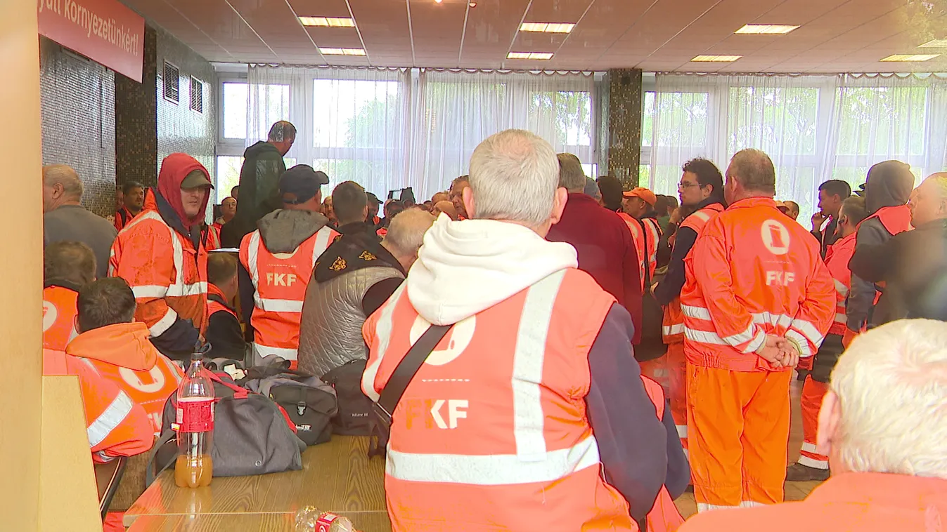 Több száz kukás nem vette fel a munkát kedden reggel