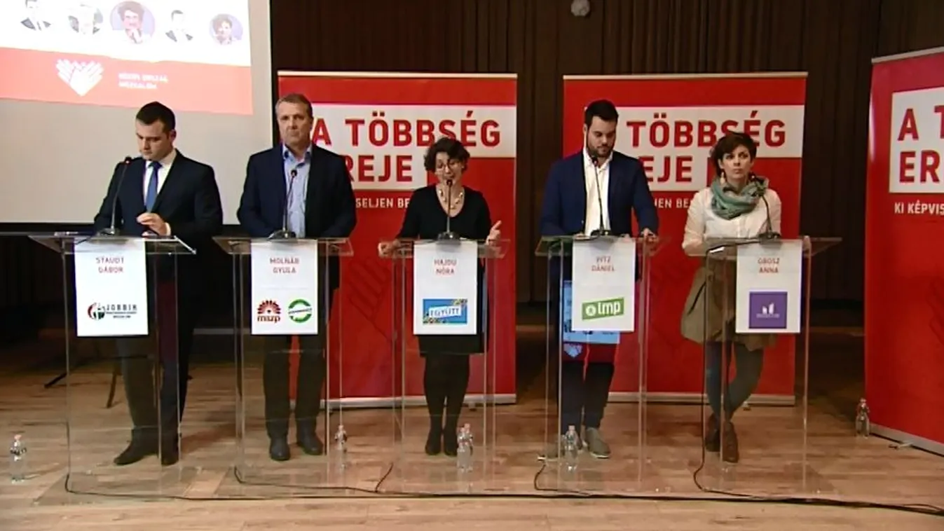 Egymást marták a kormányváltást tervező ellenzéki jelöltek