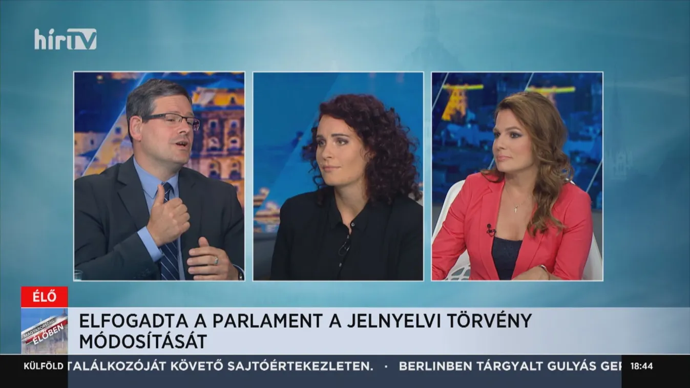 Kósa Ádám: Elfogadta a parlament a jelnyelvi törvény módosítását