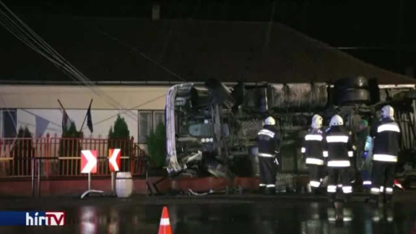 Túl gyorsan ment a kamion, óvodába hajtott