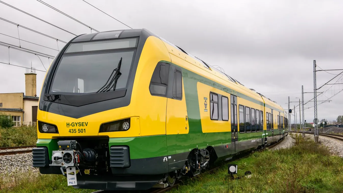 Elgördült próbaútjára a GYSEV legújabb motorvonata