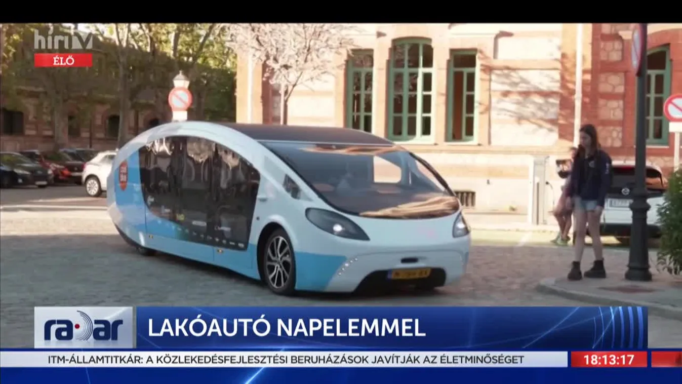 Radar - Lakóautó napelemmel
