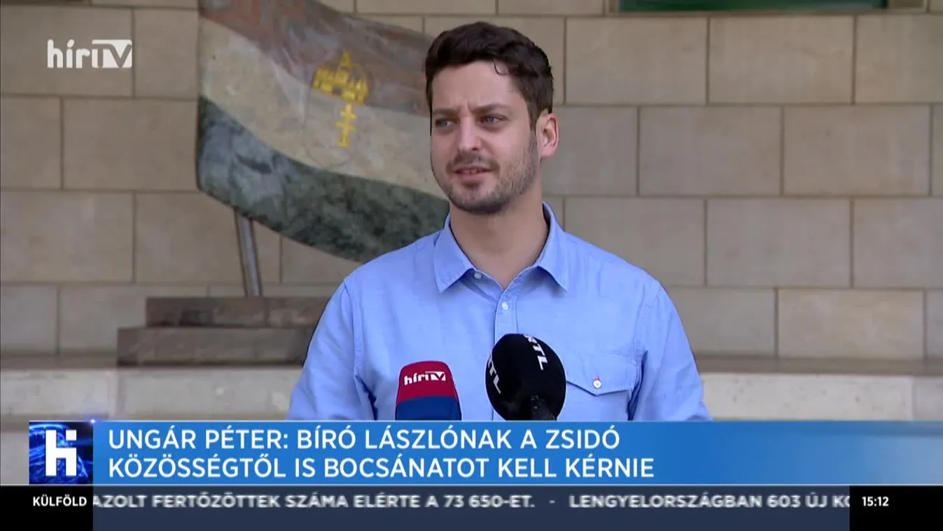 Ungár Péter: Bíró Lászlónak a zsidó közösségtől is bocsánatot kell kérnie