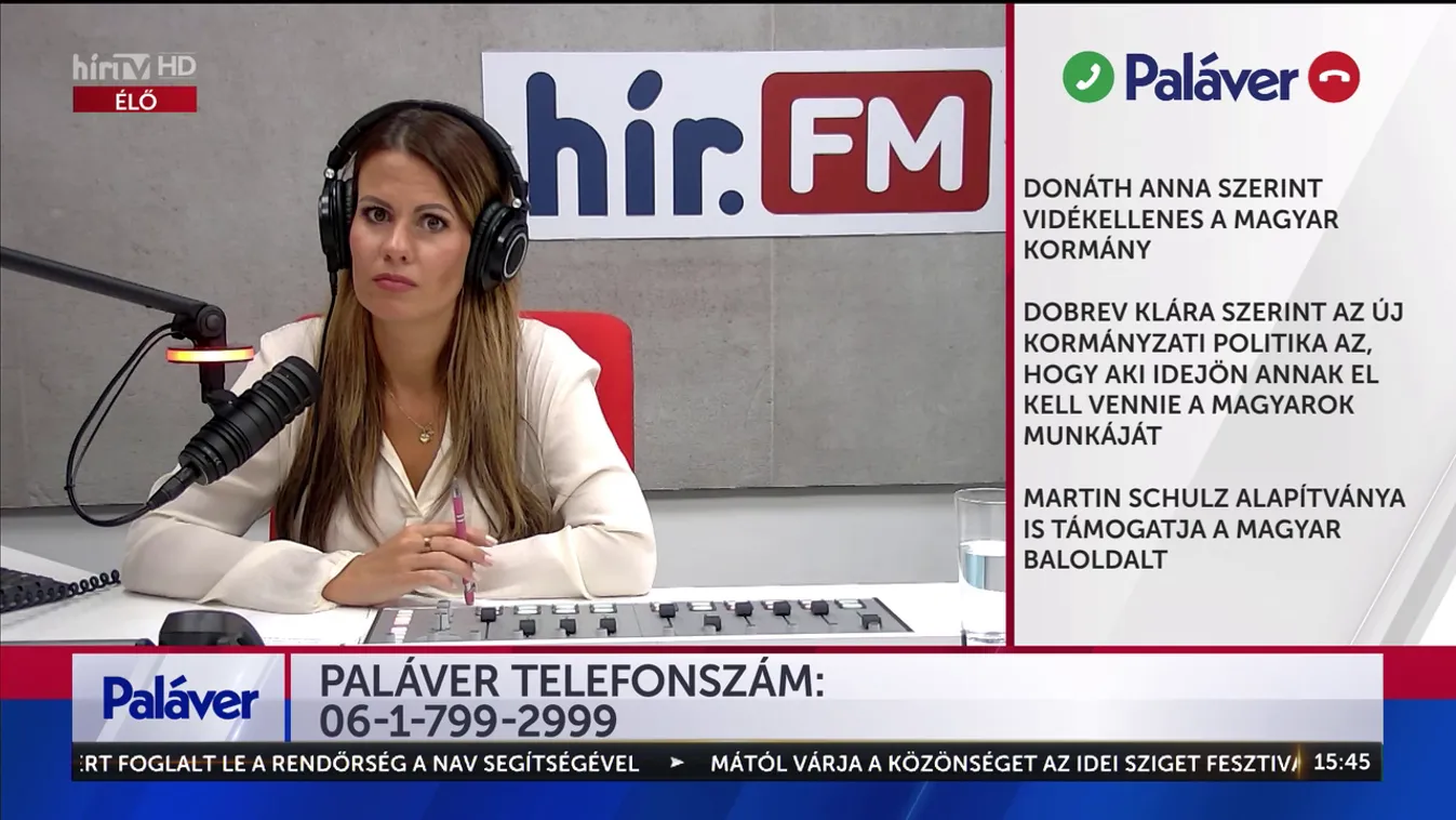 Paláver: Donáth Anna szerint vidékellenes a magyar kormány