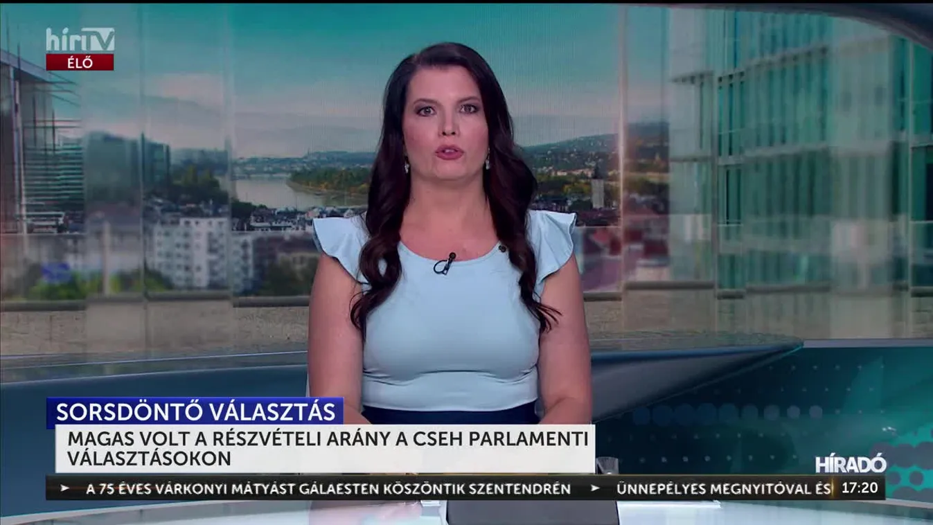 Magas volt a részvételi arány a cseh parlamenti választások első napján