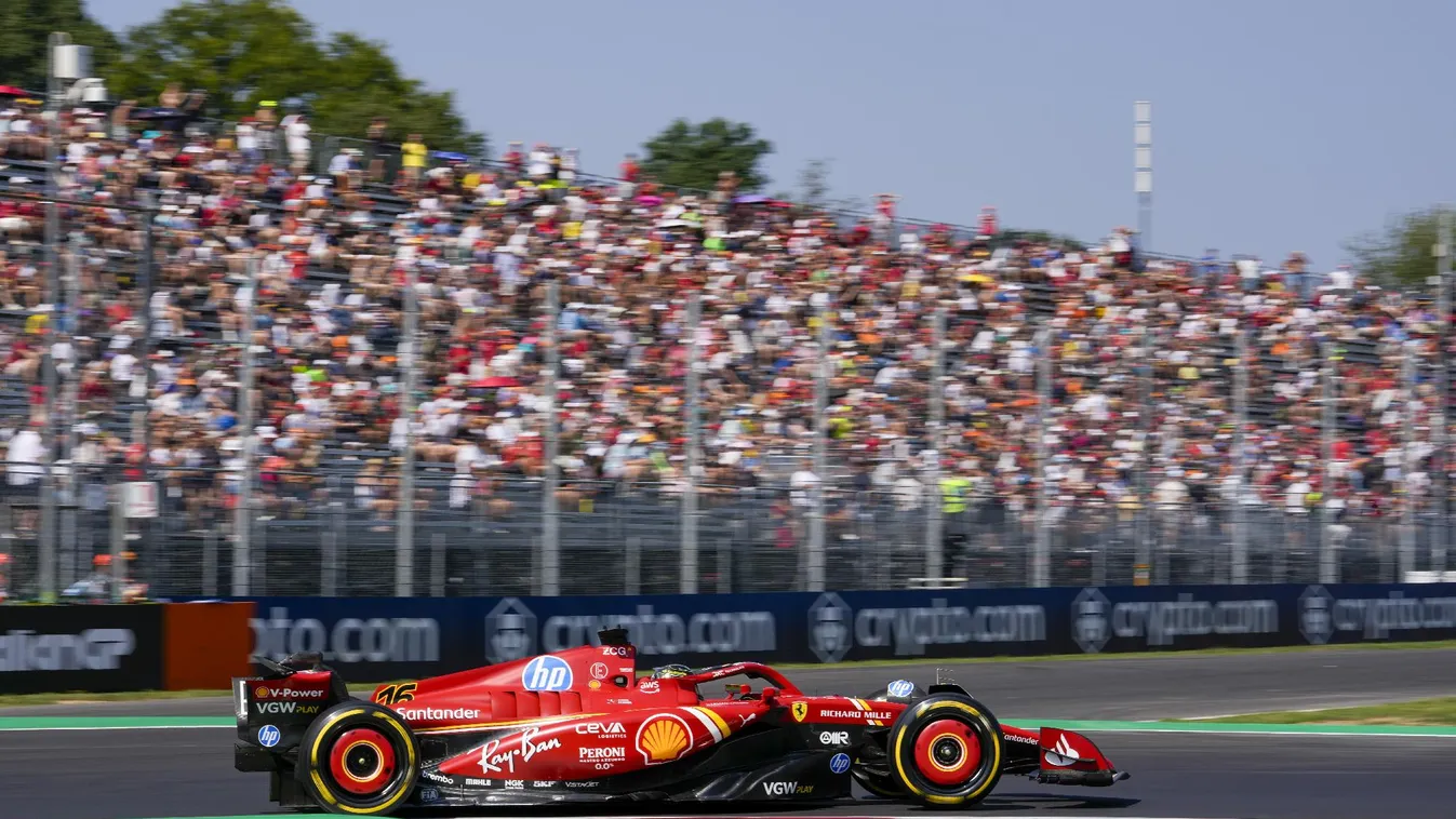 Leclerc nyerte a Ferrari hazai versenyét