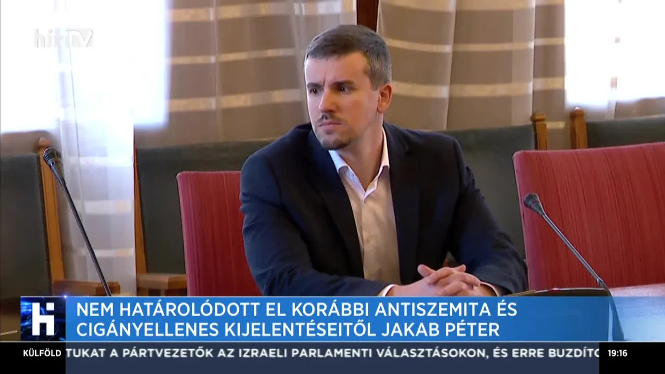 Nem határolódott el korábbi antiszemita és cigányellenes kijelentéseitől Jakab Péter