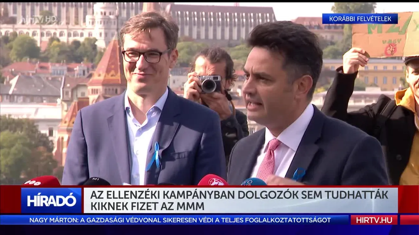 Az ellenzéki kampányban dolgozók sem tudhatták kiknek fizet az MMM