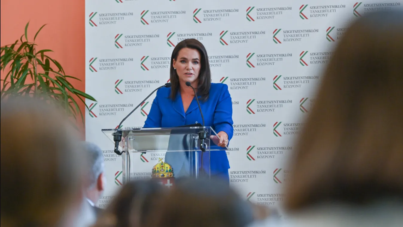 Novák Katalin: Hálásak lehetünk azért, mert békésen kezdődhet a tanév