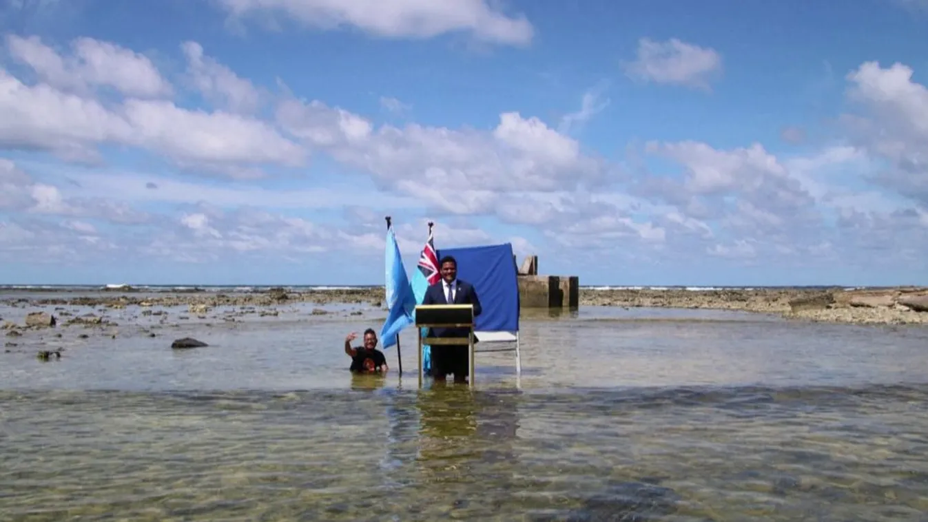 Vízbe fullad Tuvalu