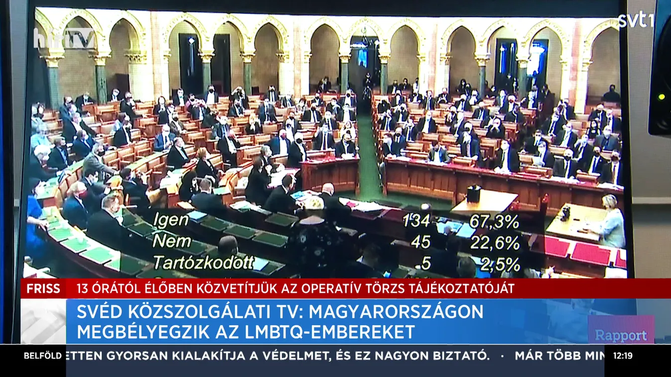 Svéd közszolgálati tv: Magyarországon megbélyegzik az LMBTQ-embereket