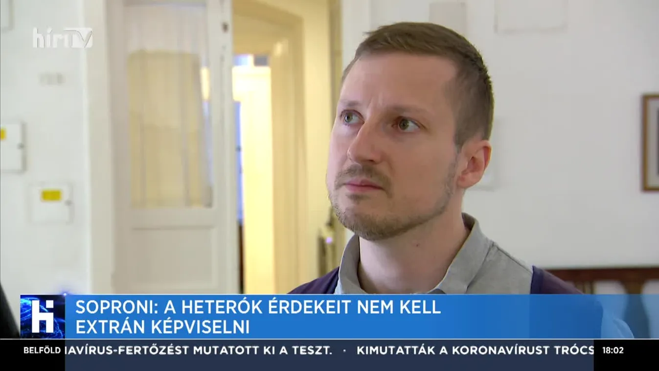 Soproni: A heterók érdekeit nem kell extrán képviselni