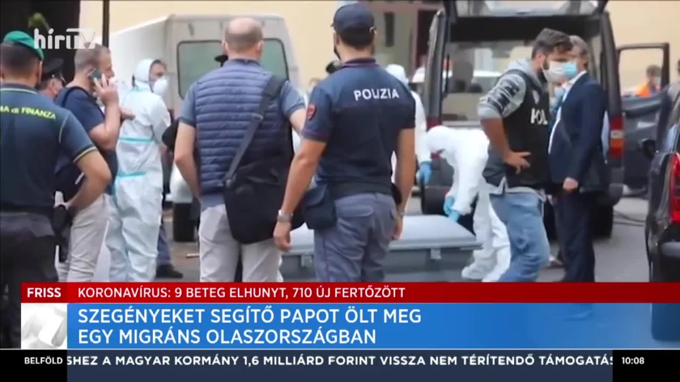 Szegényeket segítő papot ölt meg egy migráns Olaszországban