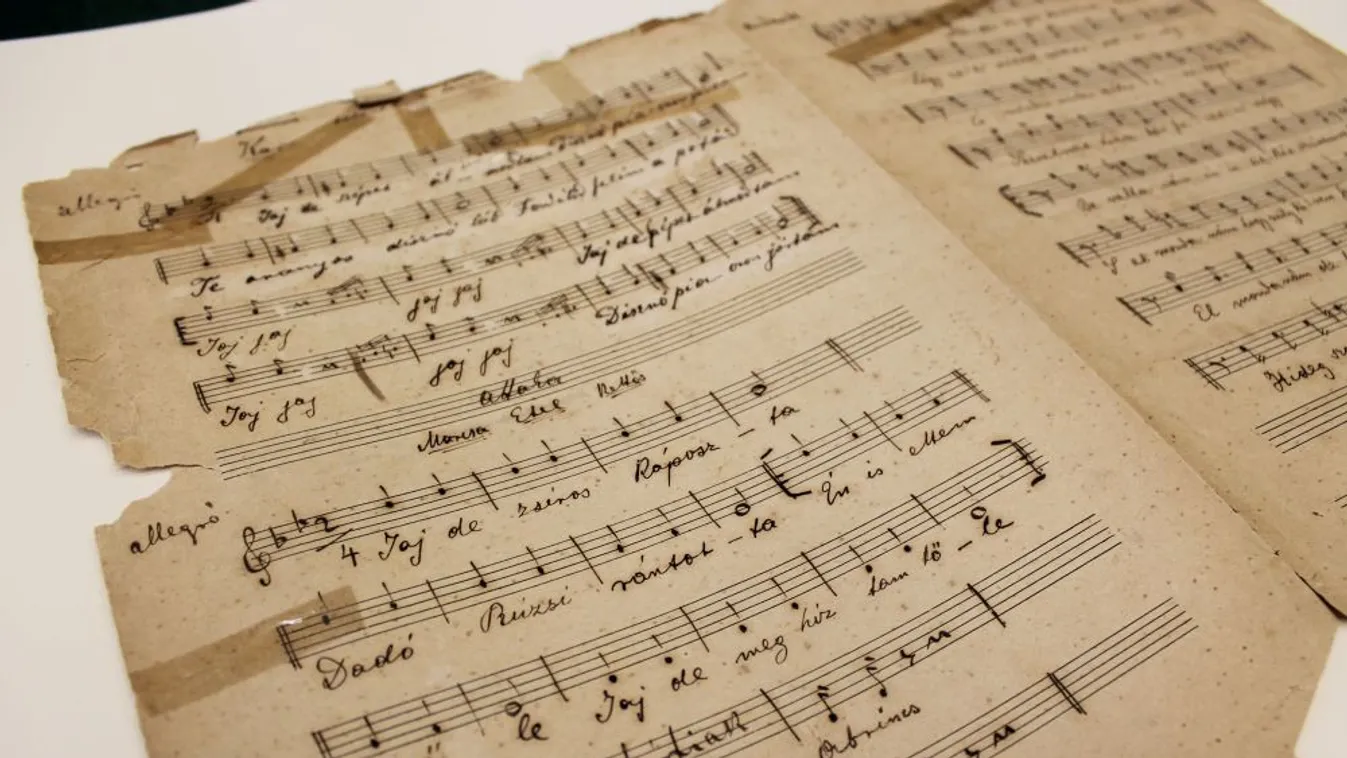 Eredeti Dankó Pista kották kerültek a Móra-múzeum gyűjteményébe